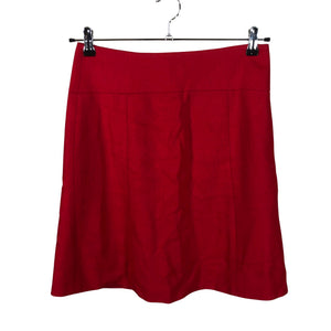 Unisex J.Crew - Fabric skirt, size 36 - Red (1)