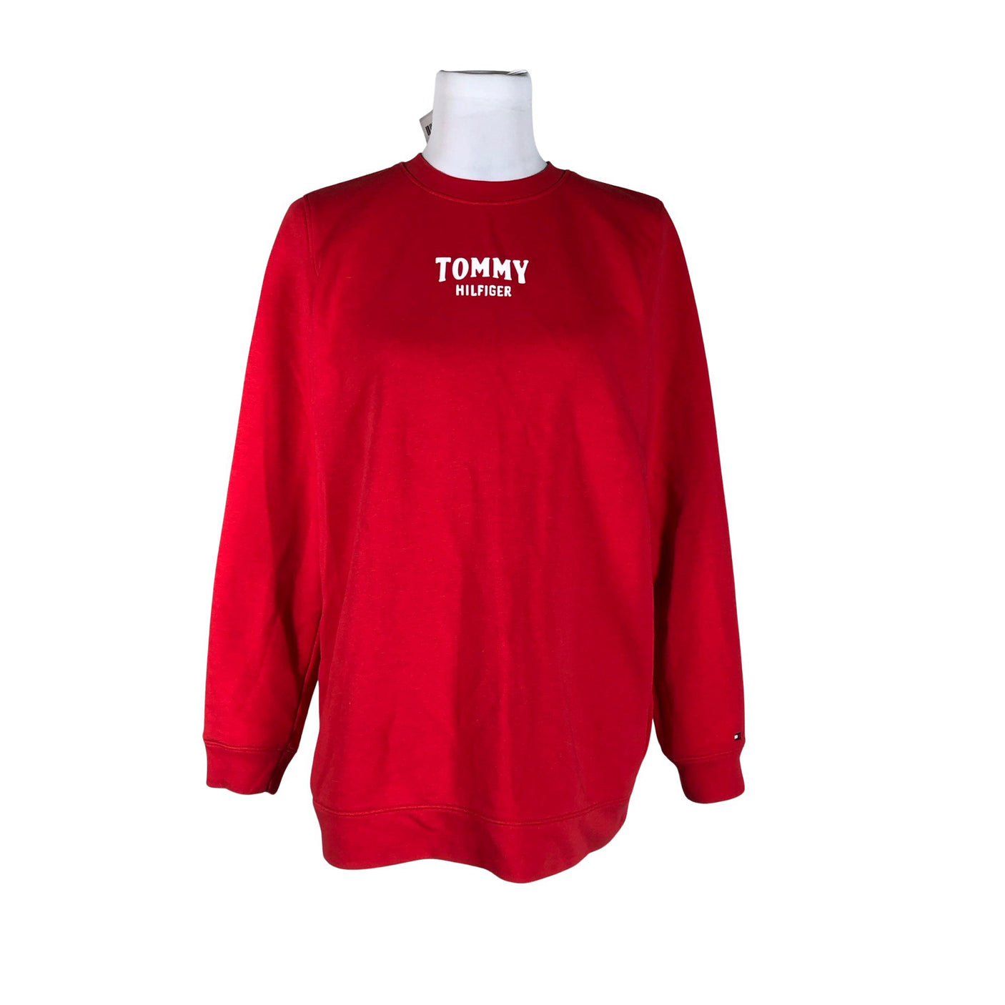 Unisex Tommy Hilfiger - Sweatshirt tunic, size 38 - Red (1)
