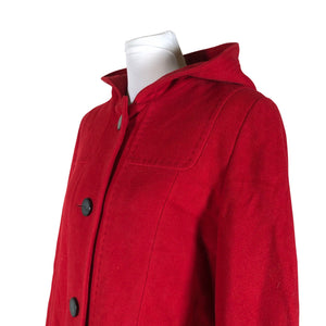 Unisex Erich Fend - Wool coat, size 40 - Red (3)