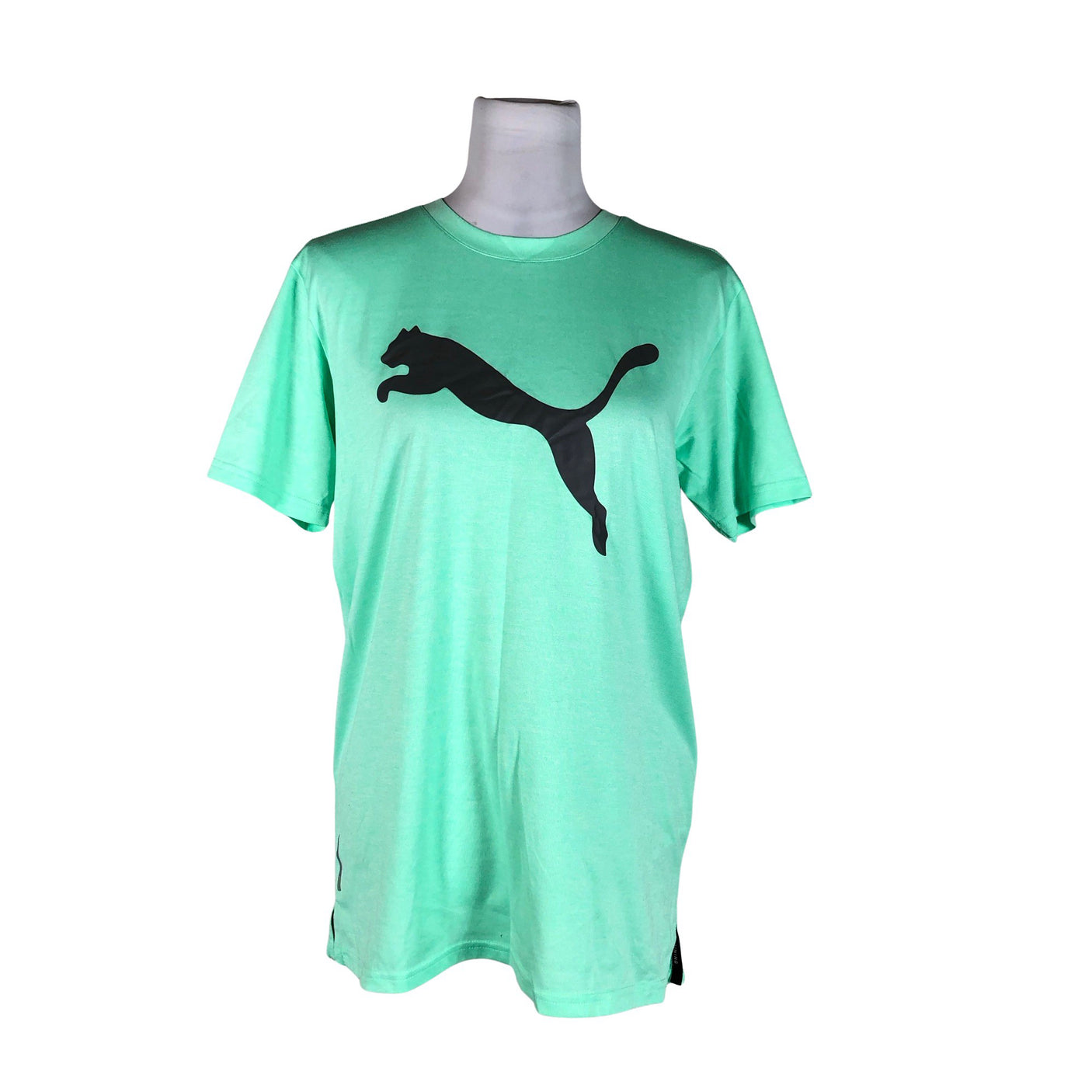 Unisex Puma - Sports shirt, short sleeve, size 36 - Green (1)