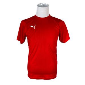 Unisex Puma - Sports shirt, short sleeve, size S - Red (1)