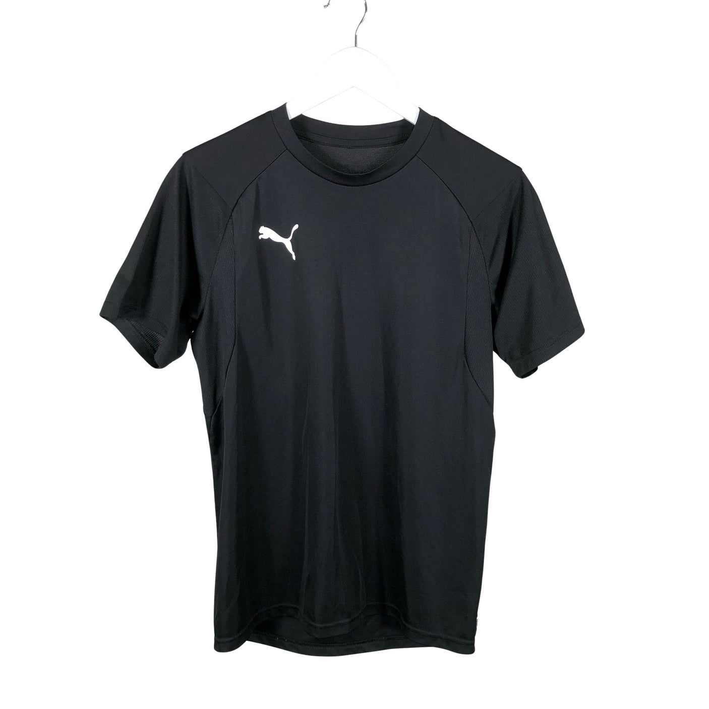 Unisex Puma - Sports shirt, short sleeve, size S - Black (1)