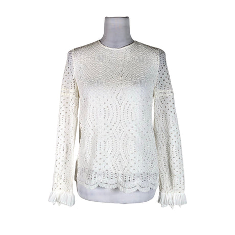 Unisex Massimo Dutti - Blouse, size 40 - White ()
