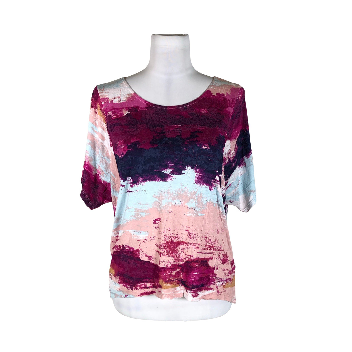 Unisex Lindex - T-shirt, size 36 - Violet (1)