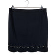 Unisex Talbots - Tricot skirt, size 46 - Blue ()