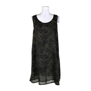 Unisex Soyaconcept - Schiffon tunic, size 40 - Green (1)