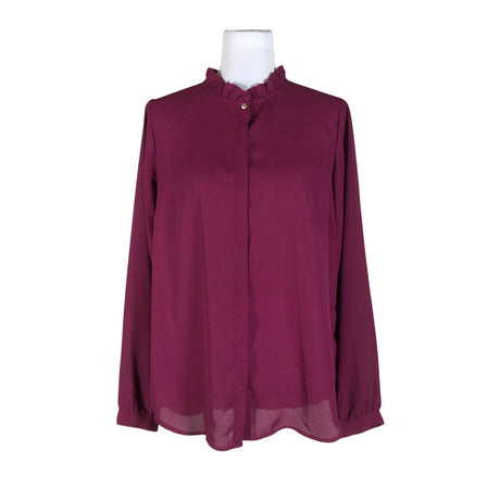 Unisex Holly & Whyte by Lindex - Blouse, size 38 - Wine red ()