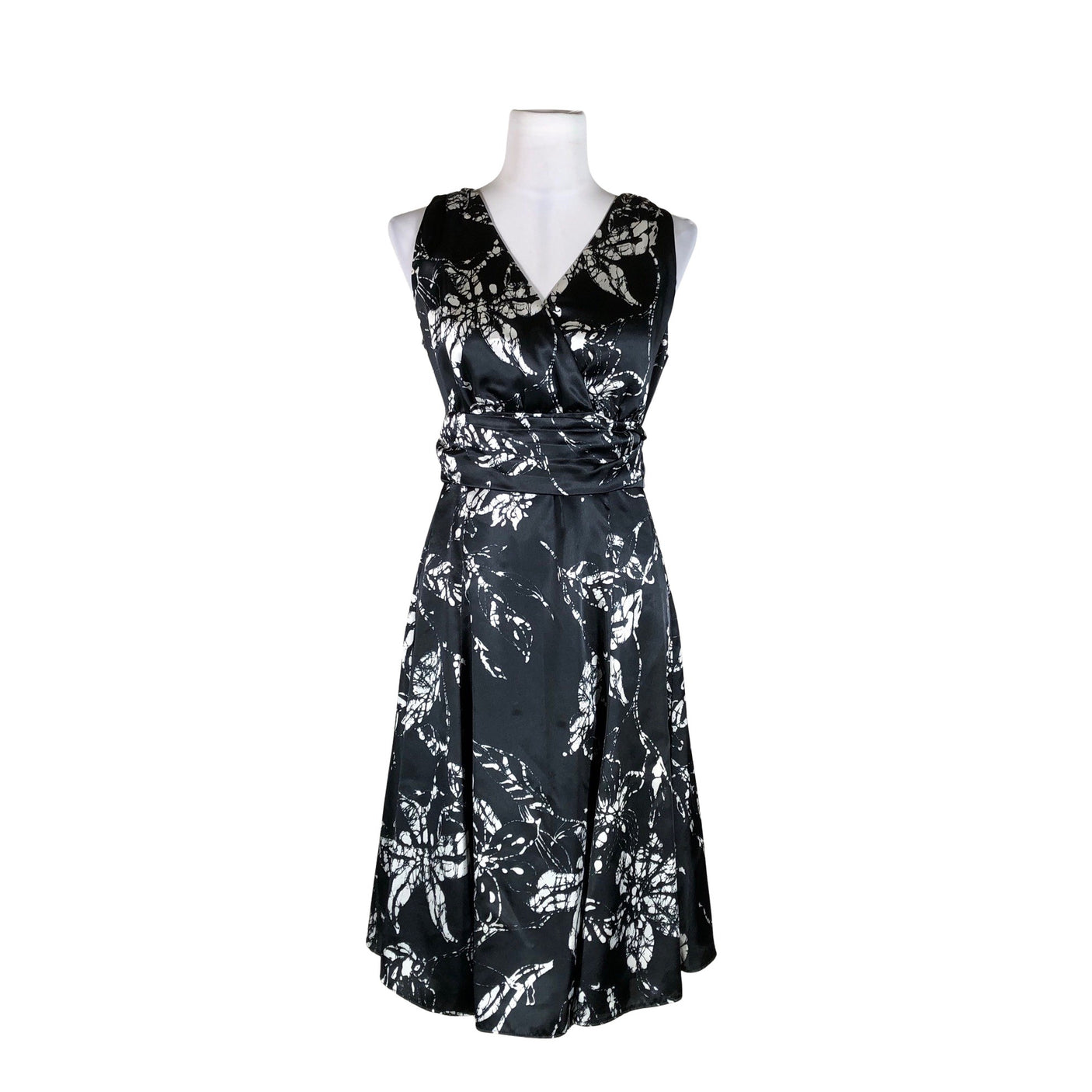 Unisex Your Face - Schiffon dress, size 38 - Black (1)