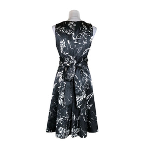 Unisex Your Face - Schiffon dress, size 38 - Black (2)