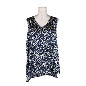 Unisex Lindex - Schiffon tunic, size 38 - Blue (1)
