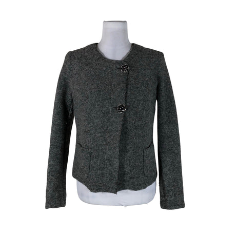 Unisex Benetton - Cardigan, size 38 - Gray ()
