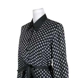 Unisex Ril's - Schiffon dress, size 40 - Black (3)