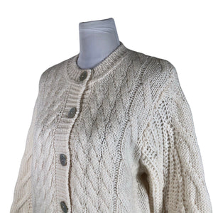 Unisex Samsoe&Samsoe - Cardigan, size 40 - Natural white (3)