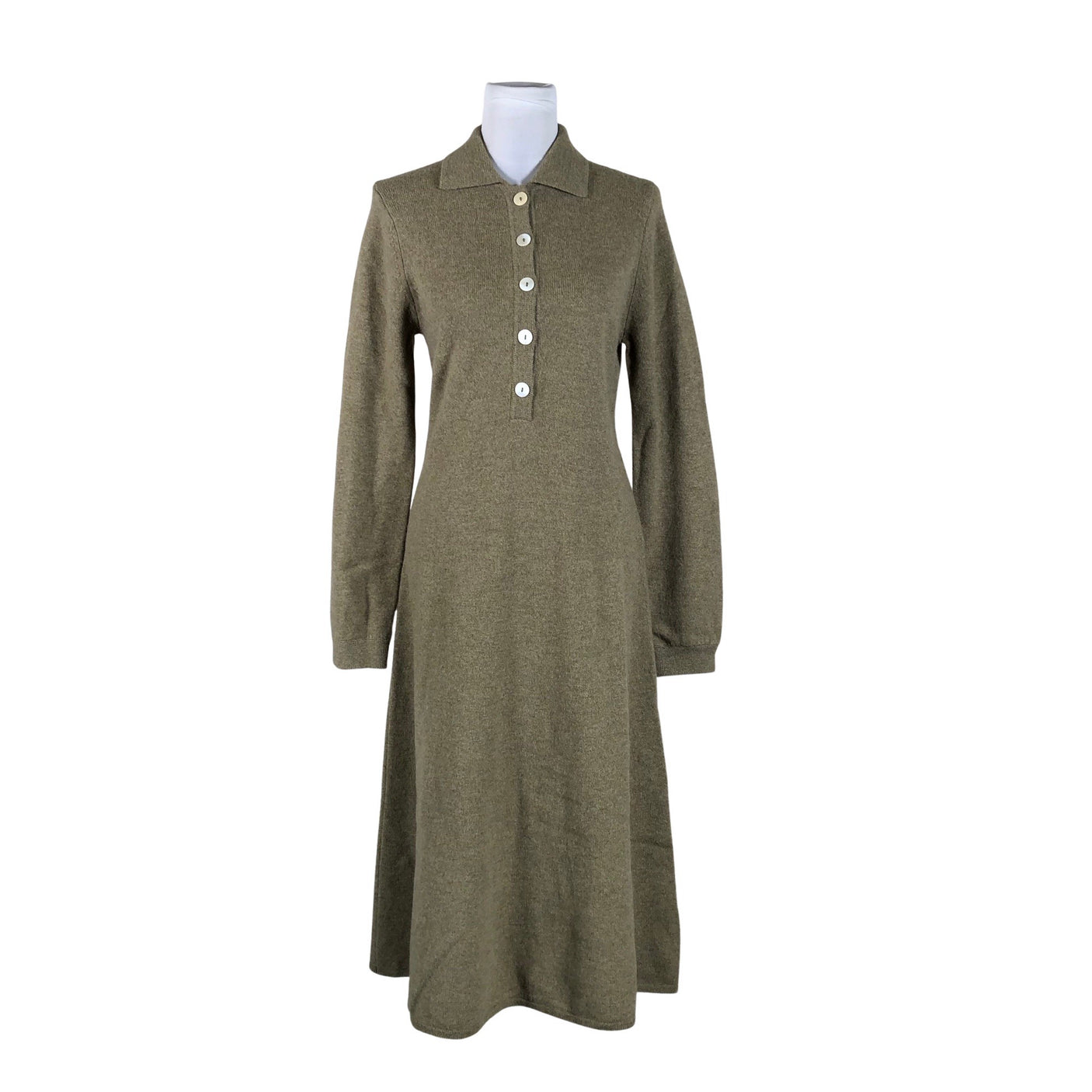 Unisex Samsoe&Samsoe - Knit dress, size 36 - Green (1)