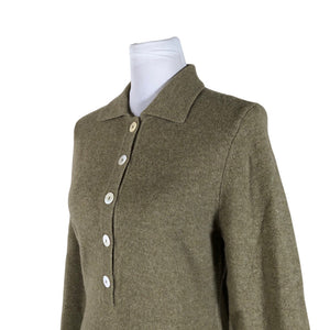 Unisex Samsoe&Samsoe - Knit dress, size 36 - Green (3)