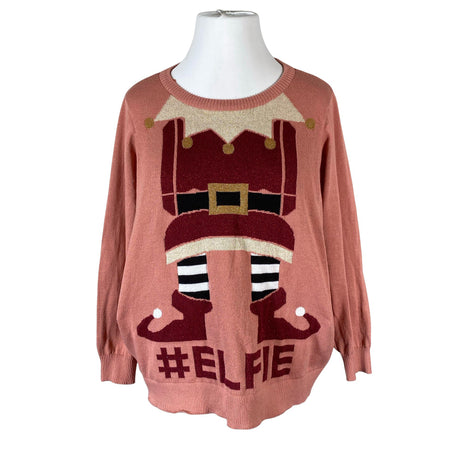 Unisex Zizzi - Sweater, size 52 - Light pink ()