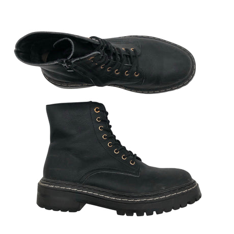 Unisex O.I.S - Army boots, size 39 - Black ()