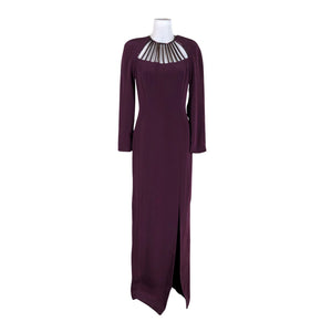 Unisex Niteline - Evening dress, size 36 - Wine red (1)