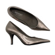 Unisex Bianco - High heels, size 36 - Silver ()