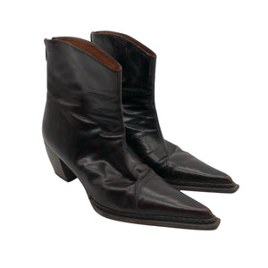 Unisex Bianco - Cowboy boots, size 36 - Brown (2)