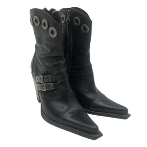 Unisex New Rock - Ankle boots, size 37 - Black (3)