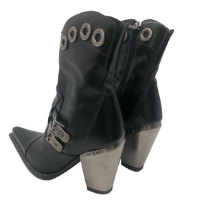 Unisex New Rock - Ankle boots, size 37 - Black (2)