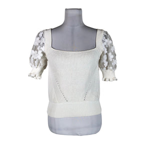 Unisex French Connection - Sweater, size 38 - White (1)