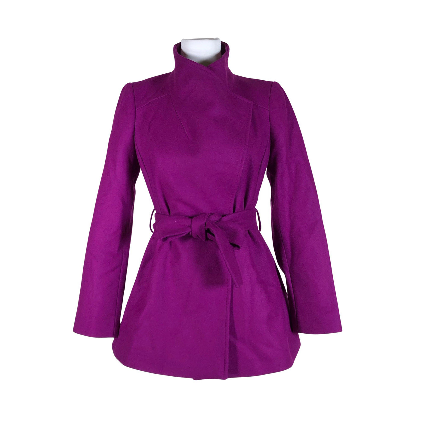 Unisex Ted Baker - Wool coat, size 34 - Violet (1)