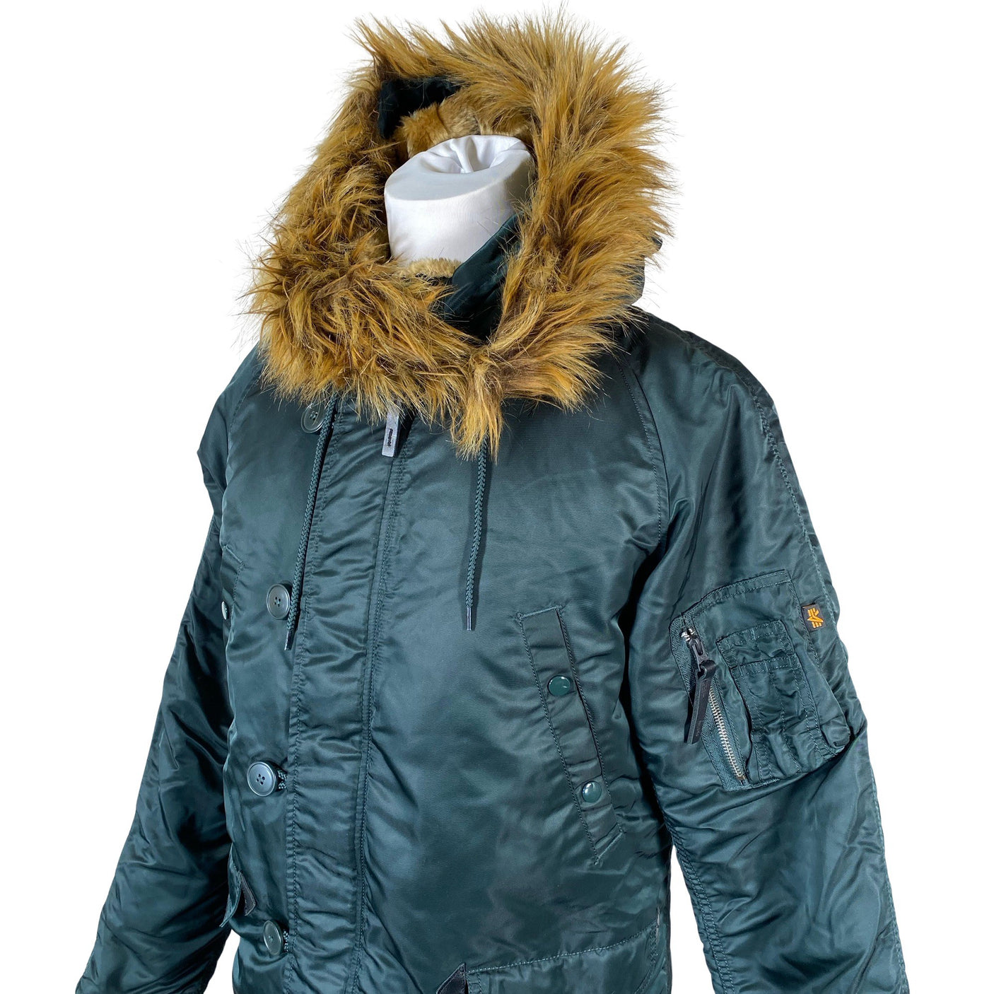 Unisex Alpha Industries - Winter jacket, size M - Green (3)
