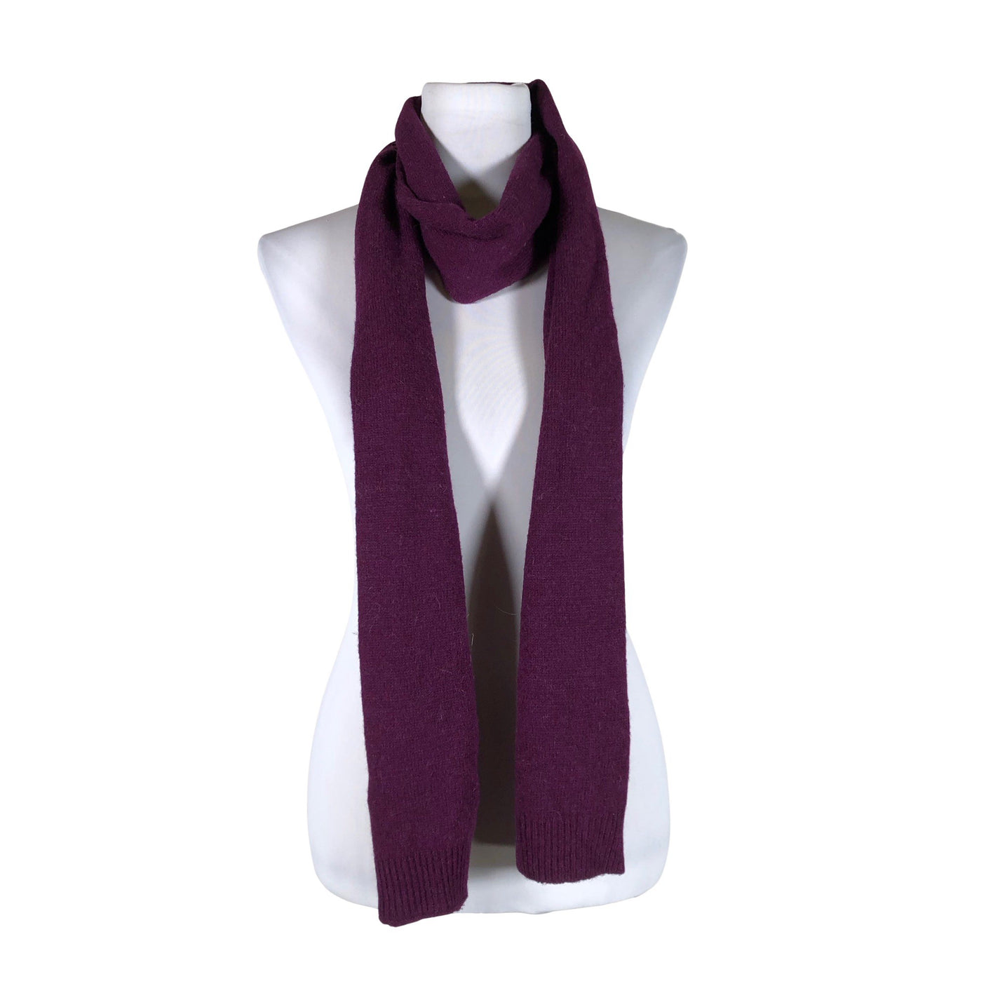 Unisex A+more - Scarf, size Midi - Wine red (1)