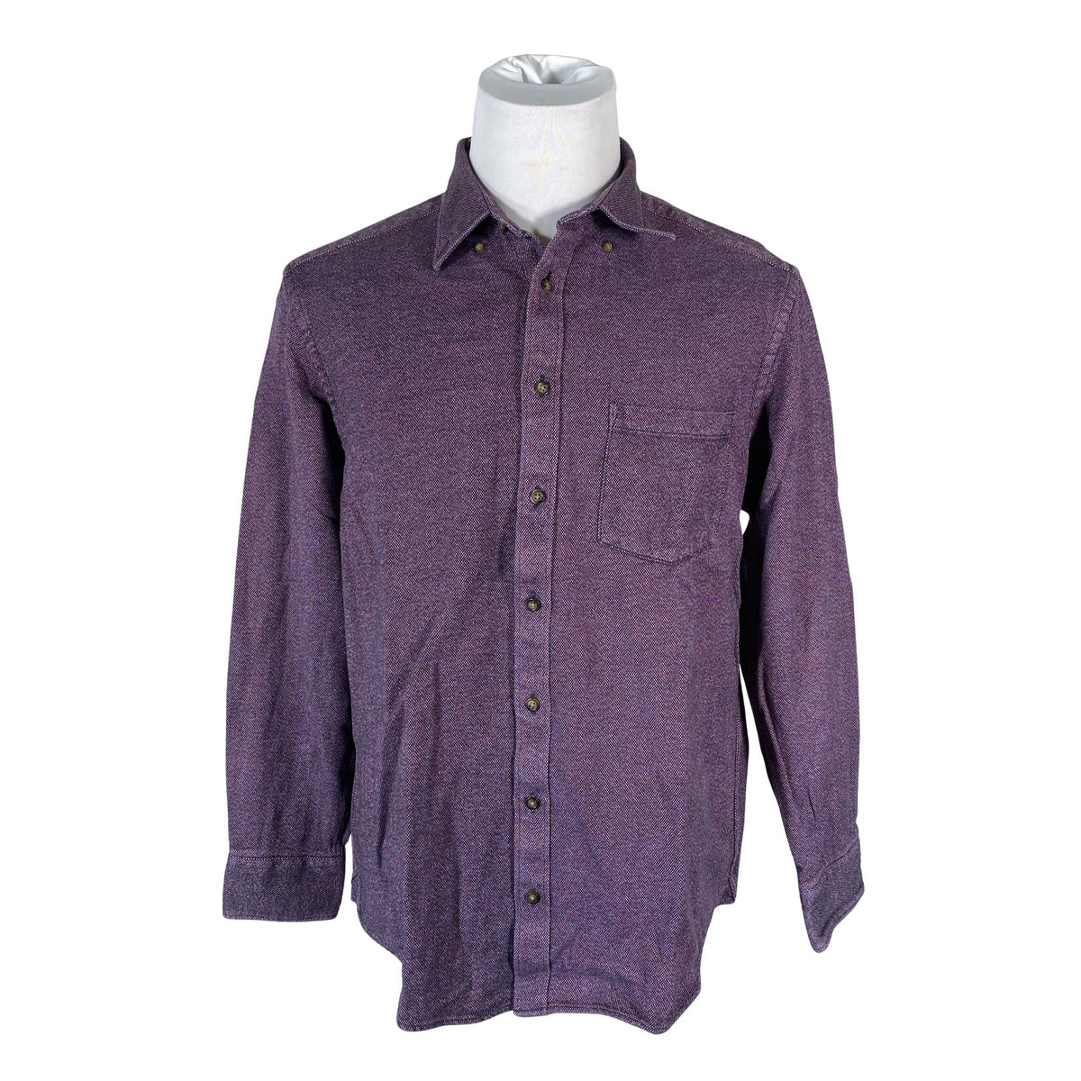Unisex Charles Tyrwhitt - Collared shirt, size L - Violet (1)