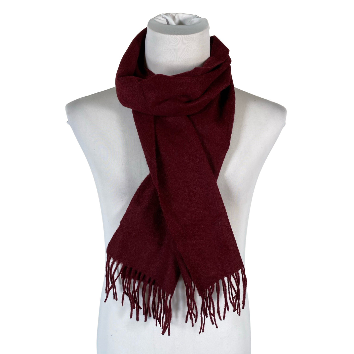 Unisex Charles Tyrwhitt - Scarf, size Maxi - Wine red (1)