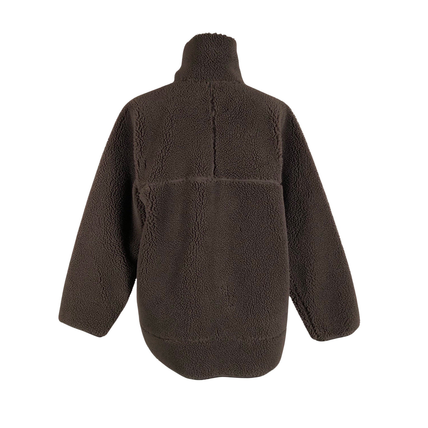 Unisex Arket - Fleece jacket, size 36 - Brown (2)