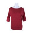 Unisex House of Lola - Tricot shirt, size 34 - Wine red ()