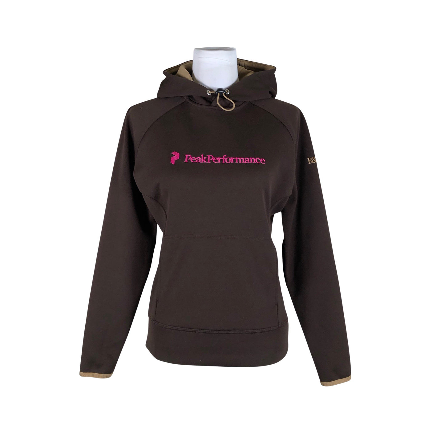 Unisex Peak Performance - Hoodie, size 38 - Brown (1)