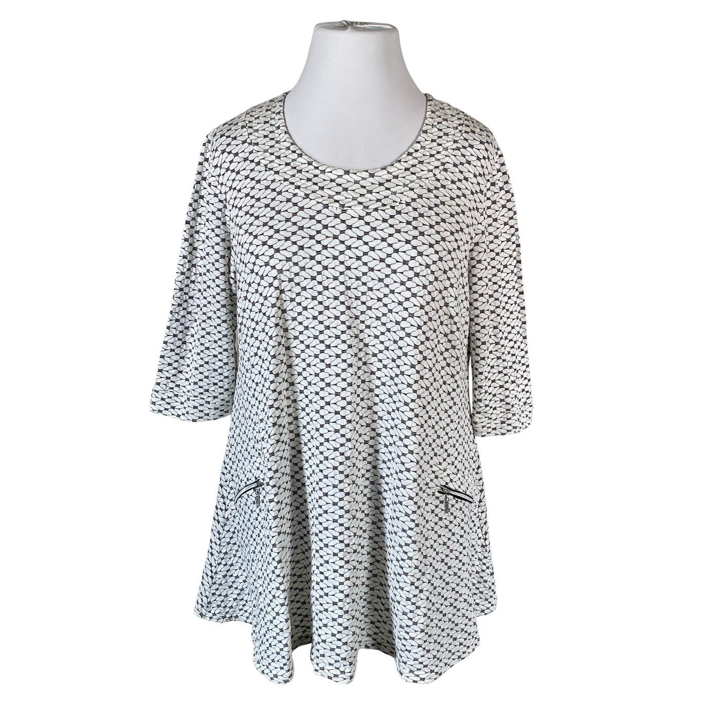 Unisex Kanok - Tricot tunic, size 48 - White (1)