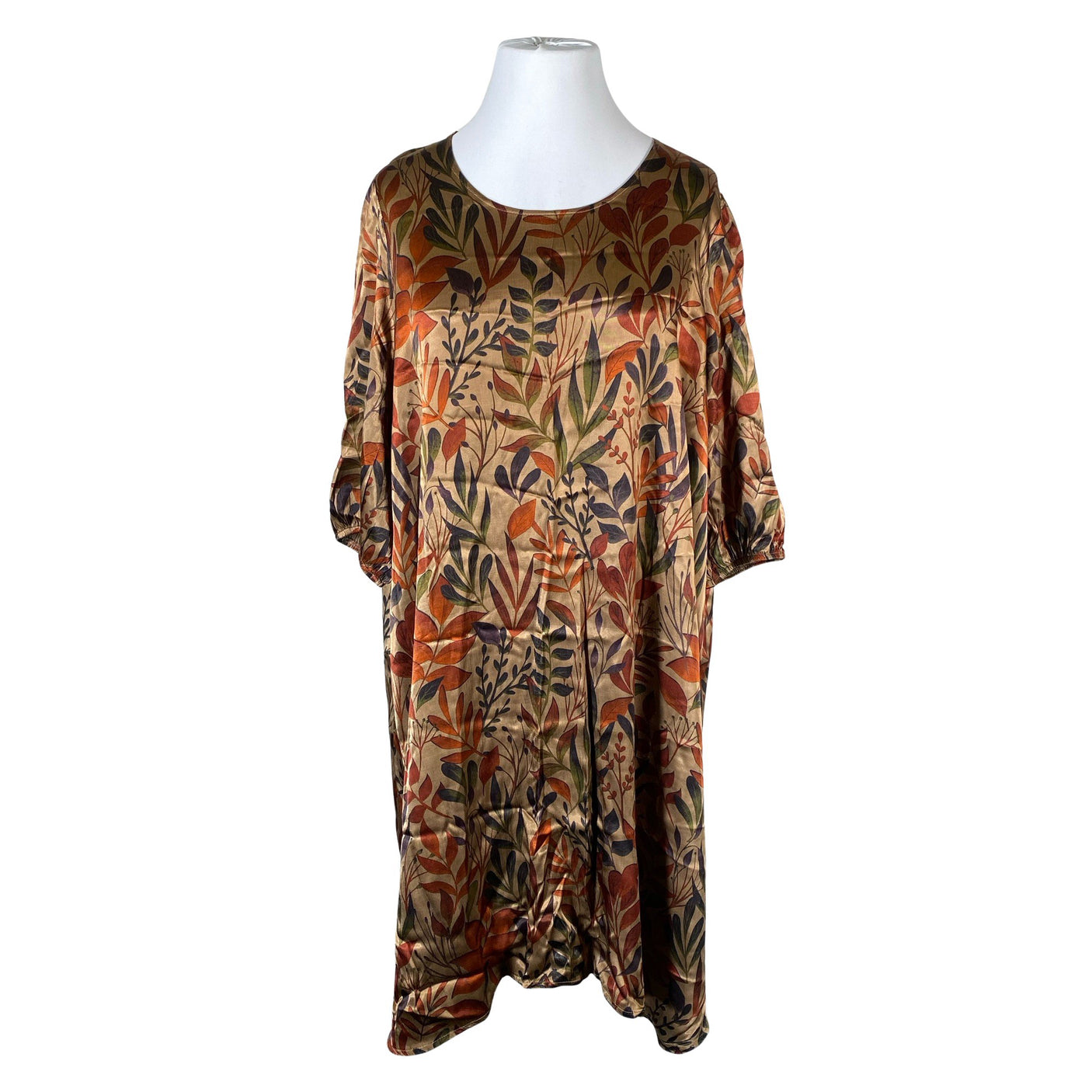 Unisex Pont Neuf - Schiffon dress, size 52 - Brown (1)