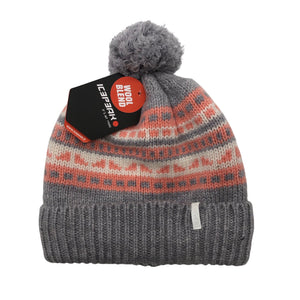 Unisex Icepeak - Winter beanie, size 56 - 58 cm - Light pink (1)