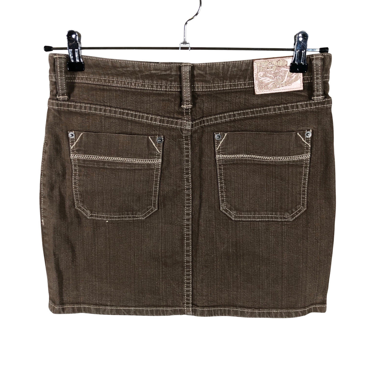 Unisex Tom Tailor - Denim skirt, size 36 - Brown (2)