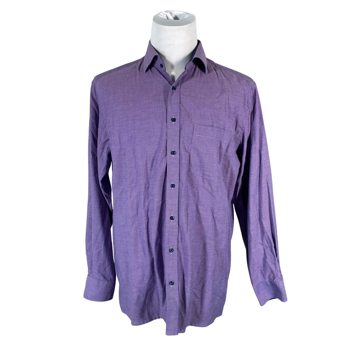Unisex Eterna - Collared shirt, size XL - Violet (1)