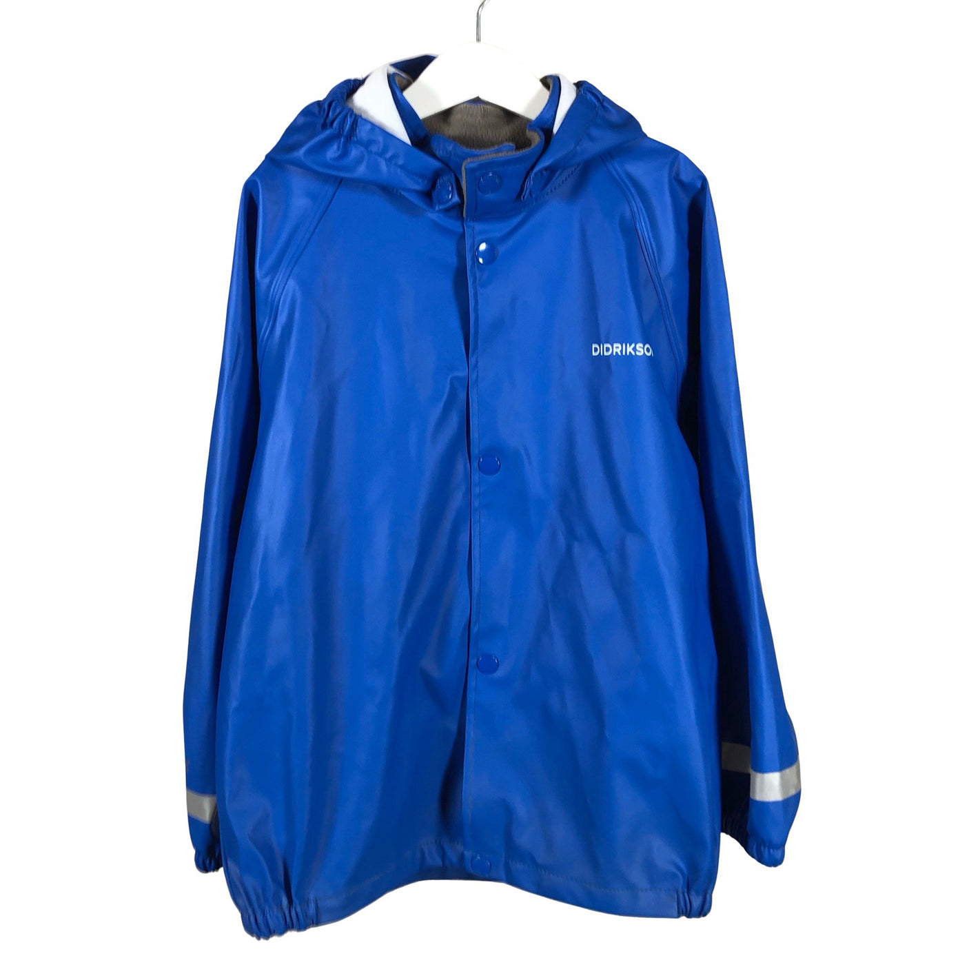 Unisex Didriksons - Rain jacket, size 128 - 134 - Blue (1)