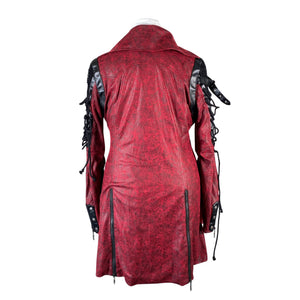 Unisex Punk Rave - Outdoor jacket, size 44 - Wine red (2)