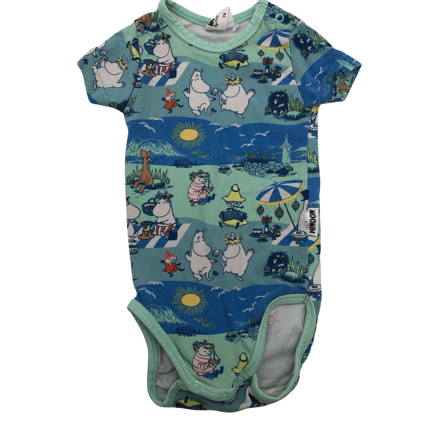 Unisex Martinex - Body, size 68 - 74 - Blue (1)