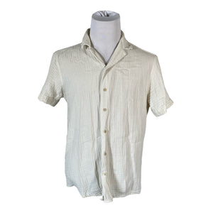 Unisex DeFacto - Collared shirt, size M - Beige (1)