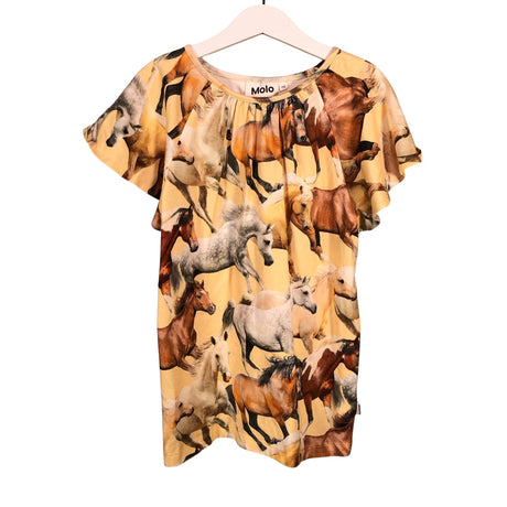Unisex Molo Kids - T-shirt, size 146 - 152 - Yellow ()