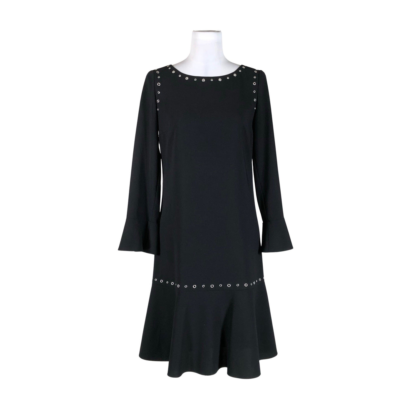 Unisex Hugo Boss - Schiffon dress, size 36 - Black (1)