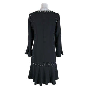 Unisex Hugo Boss - Schiffon dress, size 36 - Black (2)