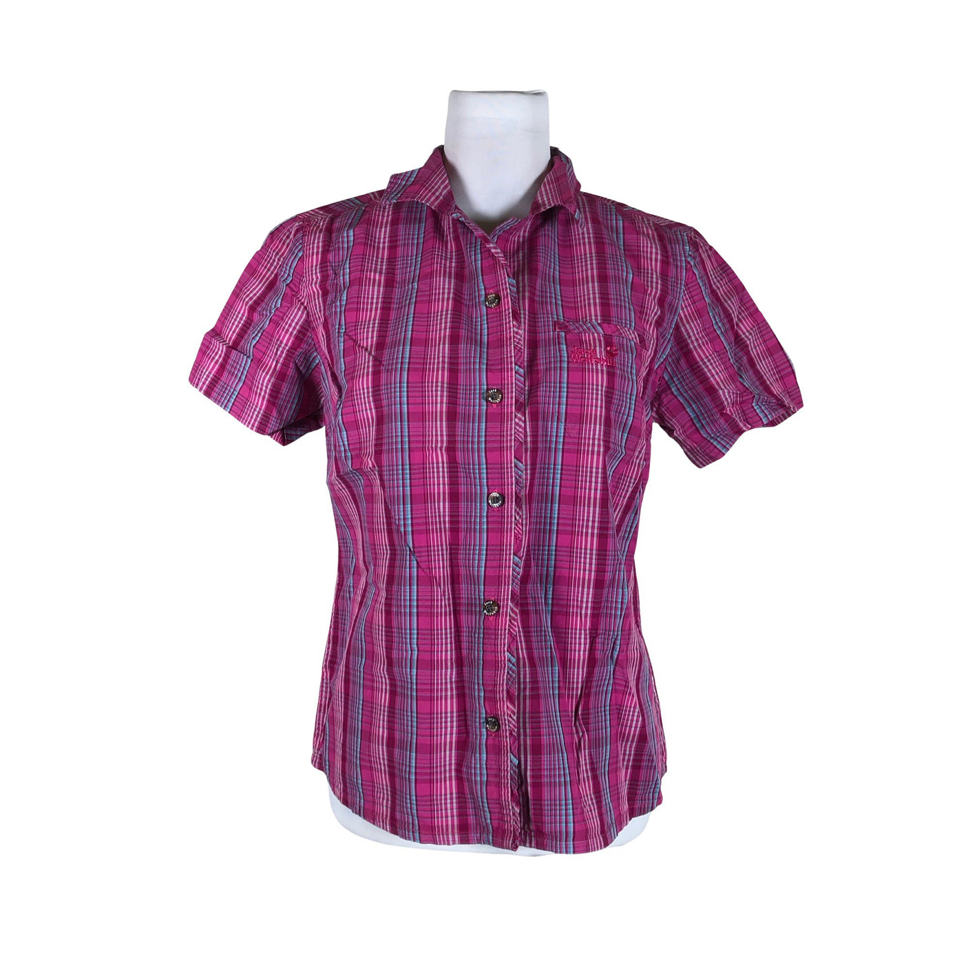 Unisex Jack Wolfskin - Short-sleeved blouse, size 38 - Violet (1)