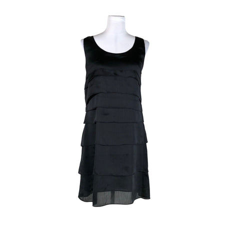 Unisex Briefing - Schiffon dress, size 40 - Black ()