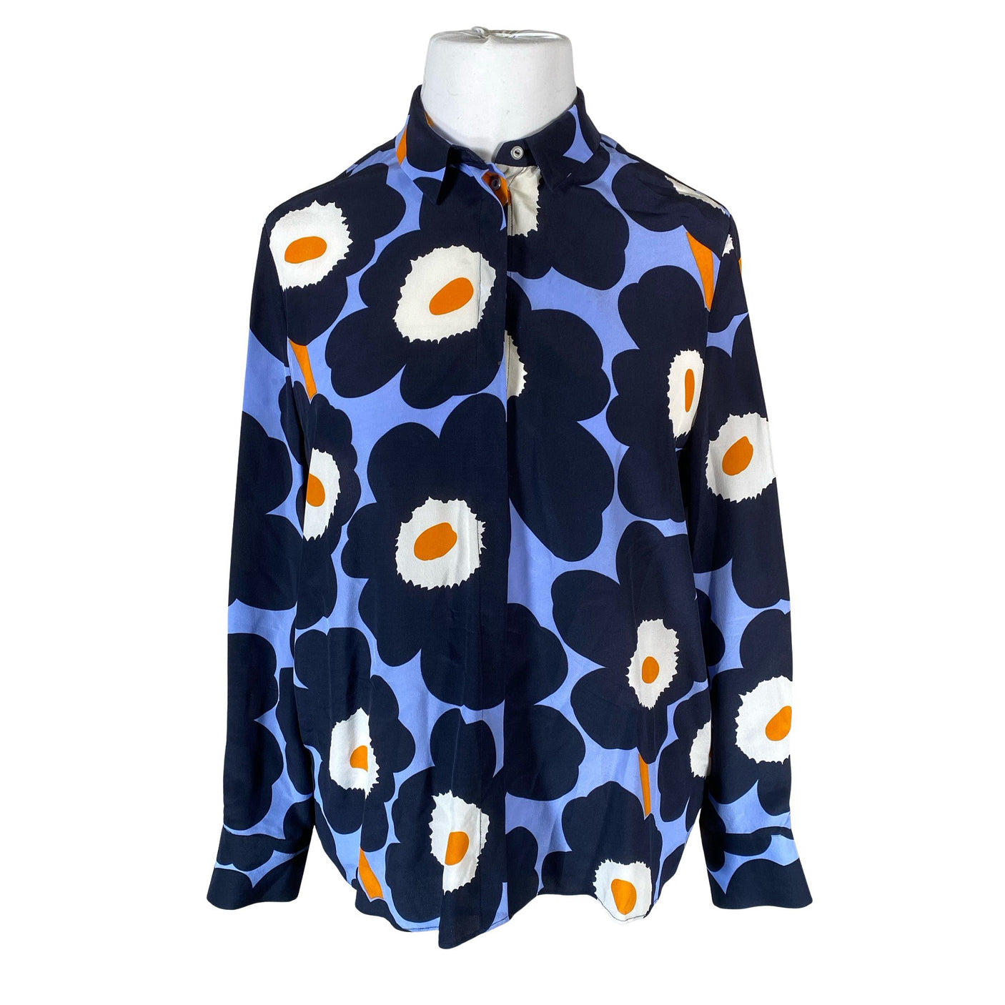 Unisex Marimekko - Blouse, size 42 - Blue (1)